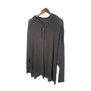 Tommy Bahama Lightweight Grey Tobago Bay Hoodie XXL.